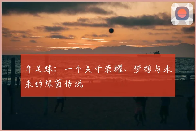 年足球：一个关于荣耀、梦想与未来的绿茵传说