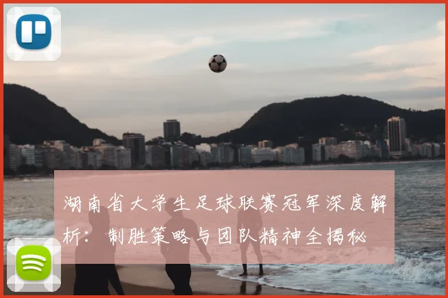 湖南省大学生足球联赛冠军深度解析：制胜策略与团队精神全揭秘